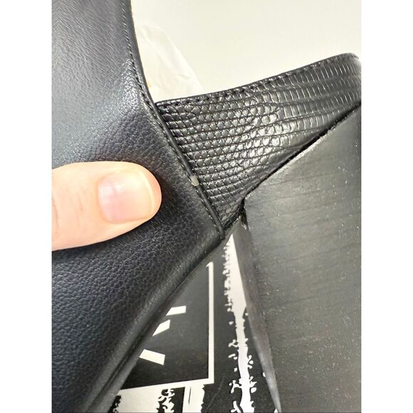 Dolce Vita Barkar Peeptoe Slip-On Slide Booties 8.5 - Picture 2 of 8